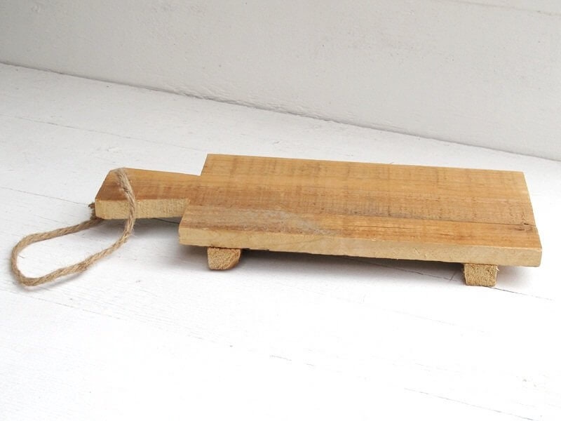 Tablett Holzbrett aus Altholz 4