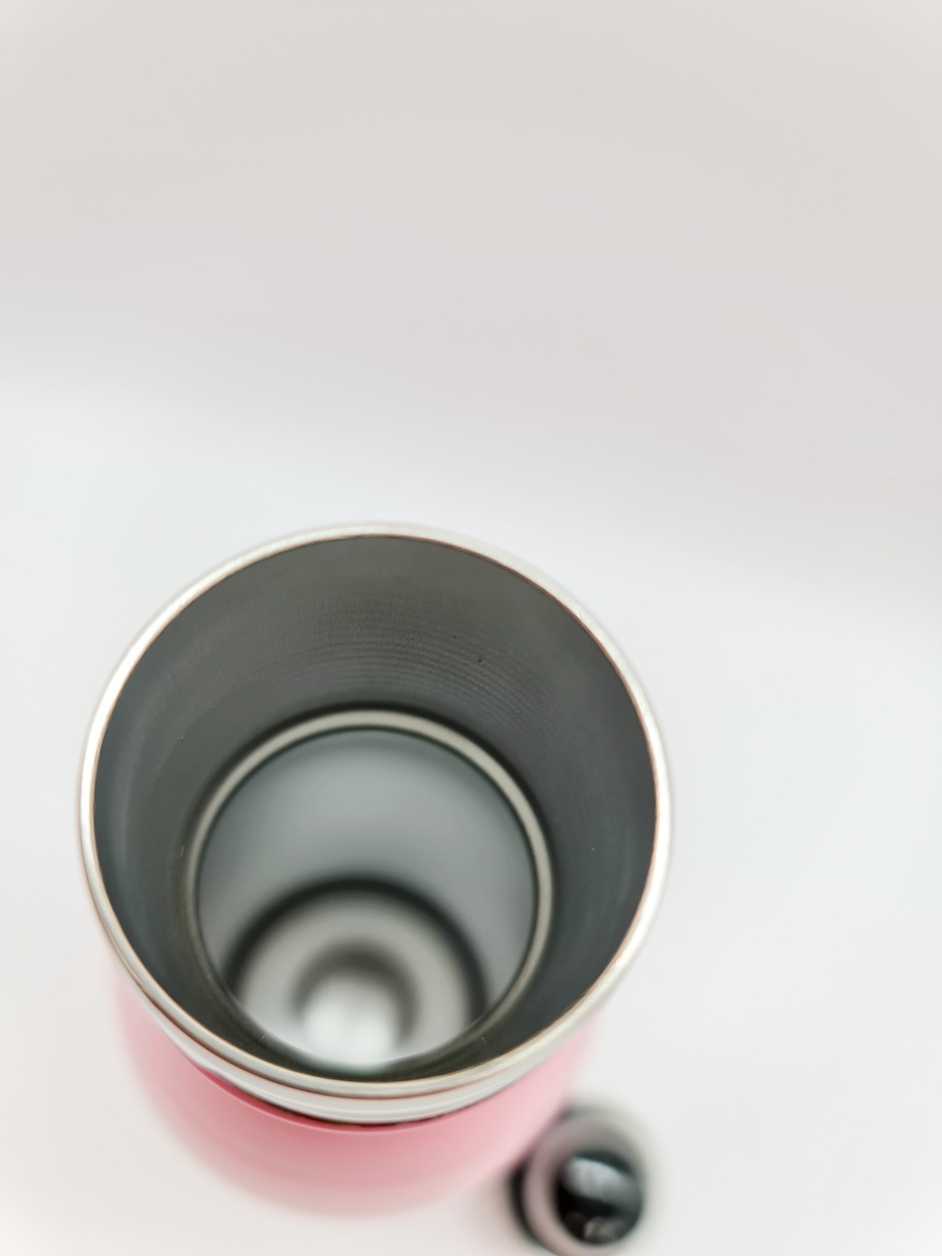 Personalisierbare doppelwandige Iso-Trinkflasche aus Edelstahl mit Wunschgravur 500ml pink