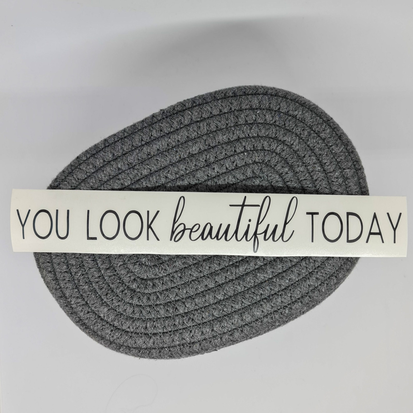 Spiegelaufkleber You look beautiful today