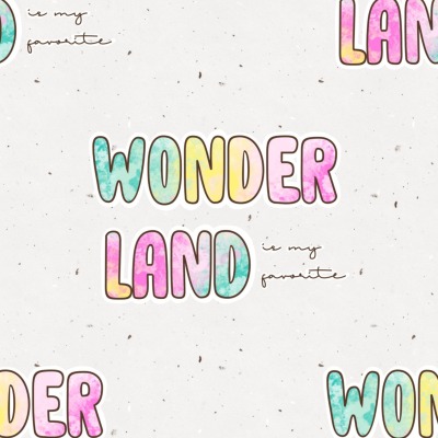 Wonderland Schrift