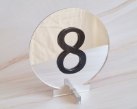 Stilvolle Tischnummern für Deine Hochzeitstafel