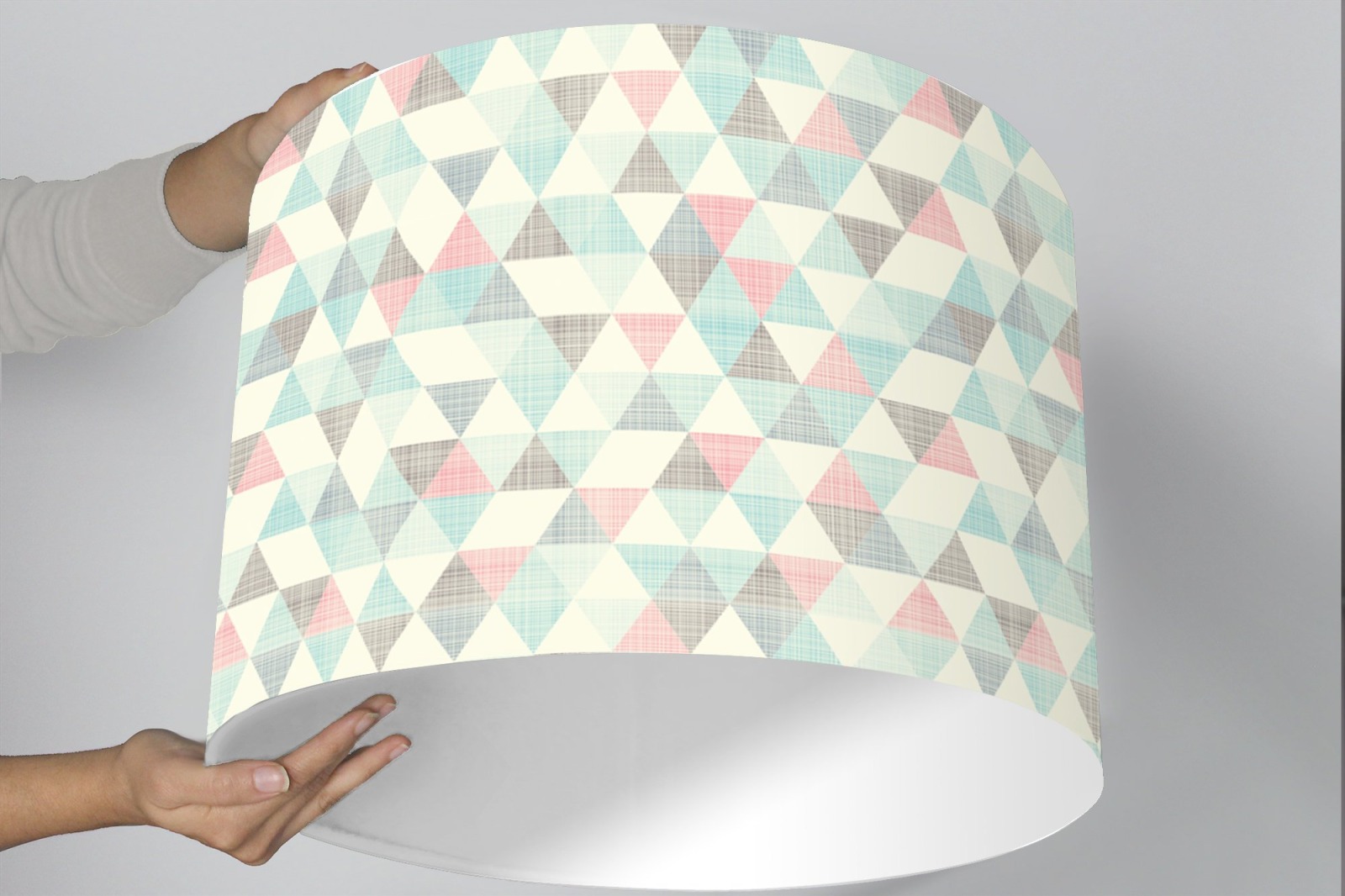 Design Lampenschirm mit Dreiecken 3