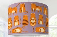 Stehlampe Katzen Katzenlampe Deckenlampe Hängelampe Wohnzimmer Küchenlampe Lampenschirm Baby