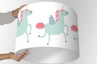 Unicorn lamp Kinderzimmer Einhorn weiß giftGeschenk kind Gift housewarming gift 3