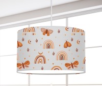 Lampe kinderzimmer für Mädechen Regenbogen schmetterling modern boho alle Farben möglich