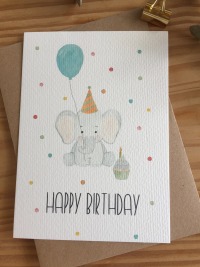 Postkarte zum Geburtstag 6