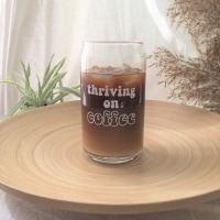 Bierdosenglas Kaffee