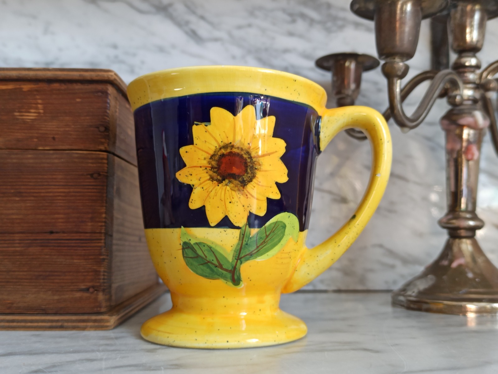 Kaffeebecher / Kaffeetasse Sonnenblume
