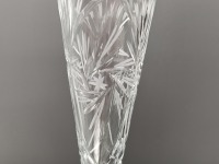 schmale Kristallvase 4
