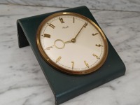 Vintage Tischuhr Kienzle / Mechanische Uhr für den Schreibtisch / 1950er Jahre / Schreibtischuhr /