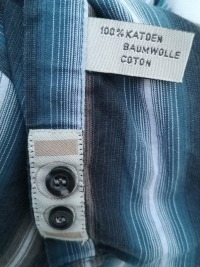 Vintage Herrenhemd / dunkles Hemd / Basic / Gr. L 41/42 / y2k 7