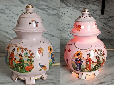 alter Rauchverzehrer - Parfumlampe - Sammlerstück - Vintage Parfümlampe