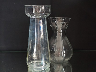 2 Hyazinthengläser - Glasvasen für Hyazinthen