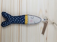 Schlüsselanhänger Fisch, Taschenanhänger, Talisman, maritim, Meer 4
