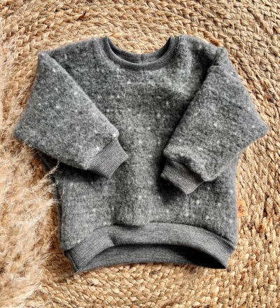 Fleecepullover - Kuscheliger Pullover aus Merinofleece