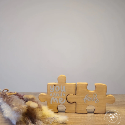 Puzzleteile - Holz - Puzzleteile