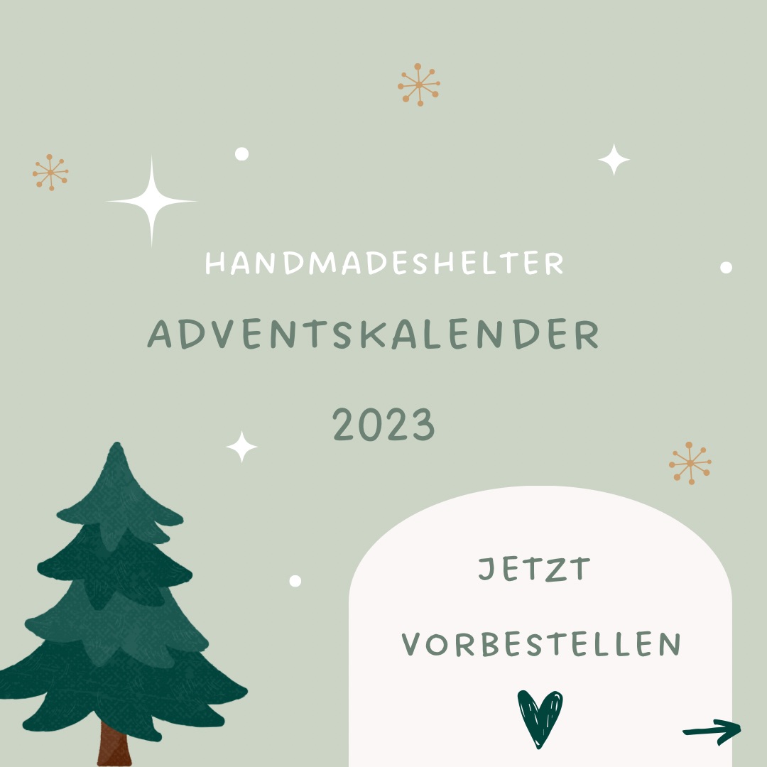 Handmadeshelter Adventskalender 2023 - VORBESTELLUNG