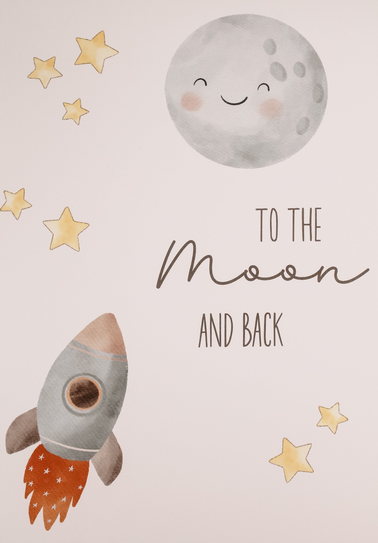 Poster - To the moon and back
