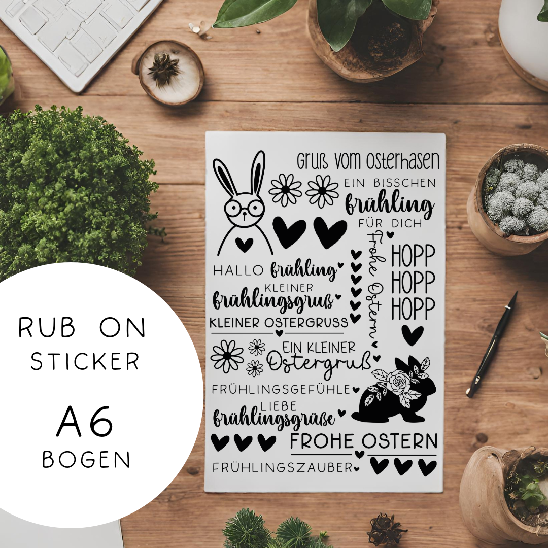 RubOn Sticker - Frühlingsbox 2 A6