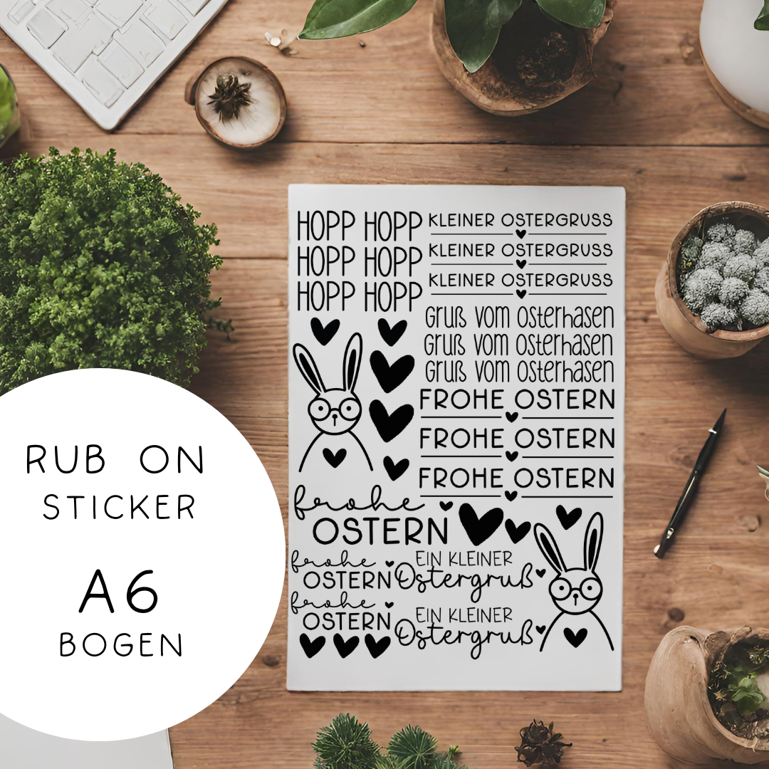 RubOn Sticker - Ostern A6