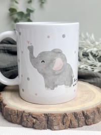 Keramiktasse Elefant