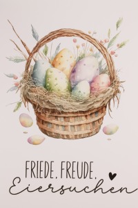 Poster - Friede, Freude, Eiersuchen 2