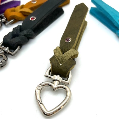 Key Charm Heart - Schlüsselanhänger herzlich &amp; glitzernd