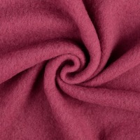 Wollfleece aus 100% Schurwolle, mulesingfrei, mauve