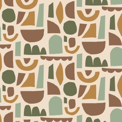 Canvas Stoff Baumwolle, Dekostoff, geometrische Muster, ab 50 cm