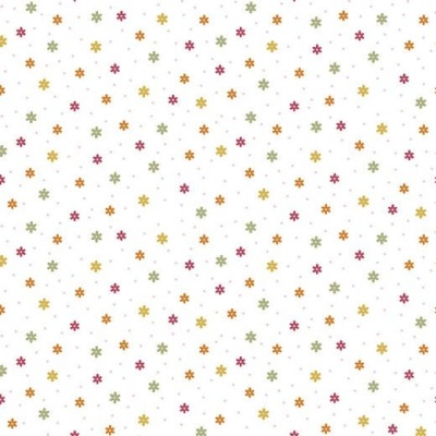 Jersey Stoff aus BIO-Baumwolle, Poppy Fabrics, zarte Blümchen, ab 50 cm