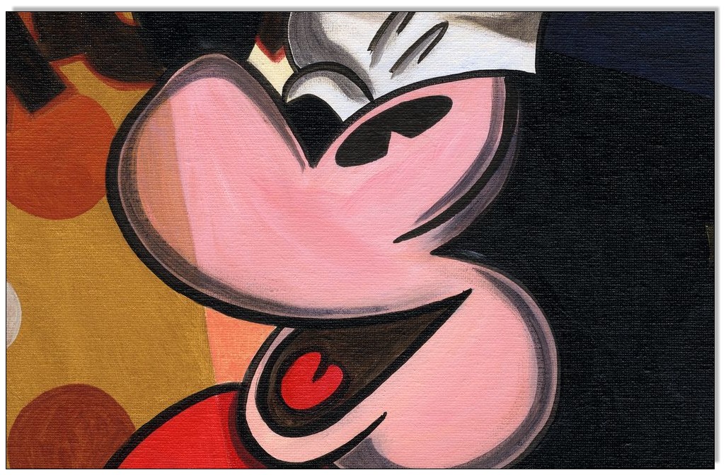 CUBISTIC Mickey Mouse I - 30 x 40 cm 2