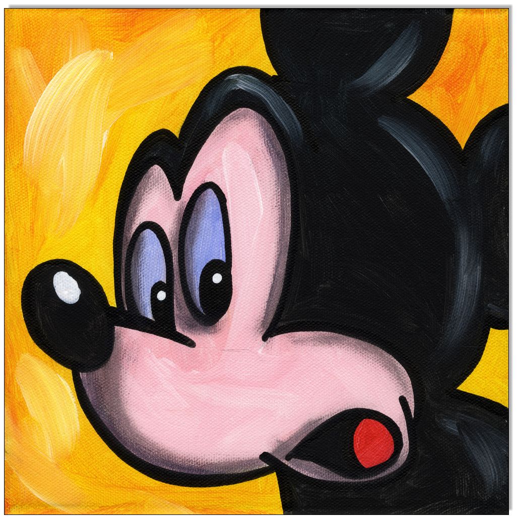 Mickey Mouse FACES - 4 Bilder á 20 x 20 cm 4