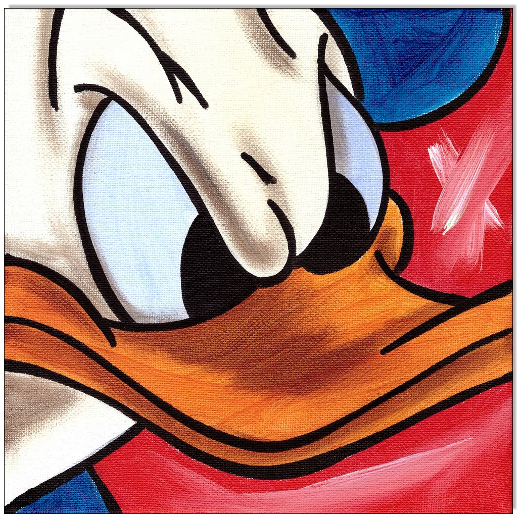 Donald Duck II - 4 Bilder 20 x 20 cm 2