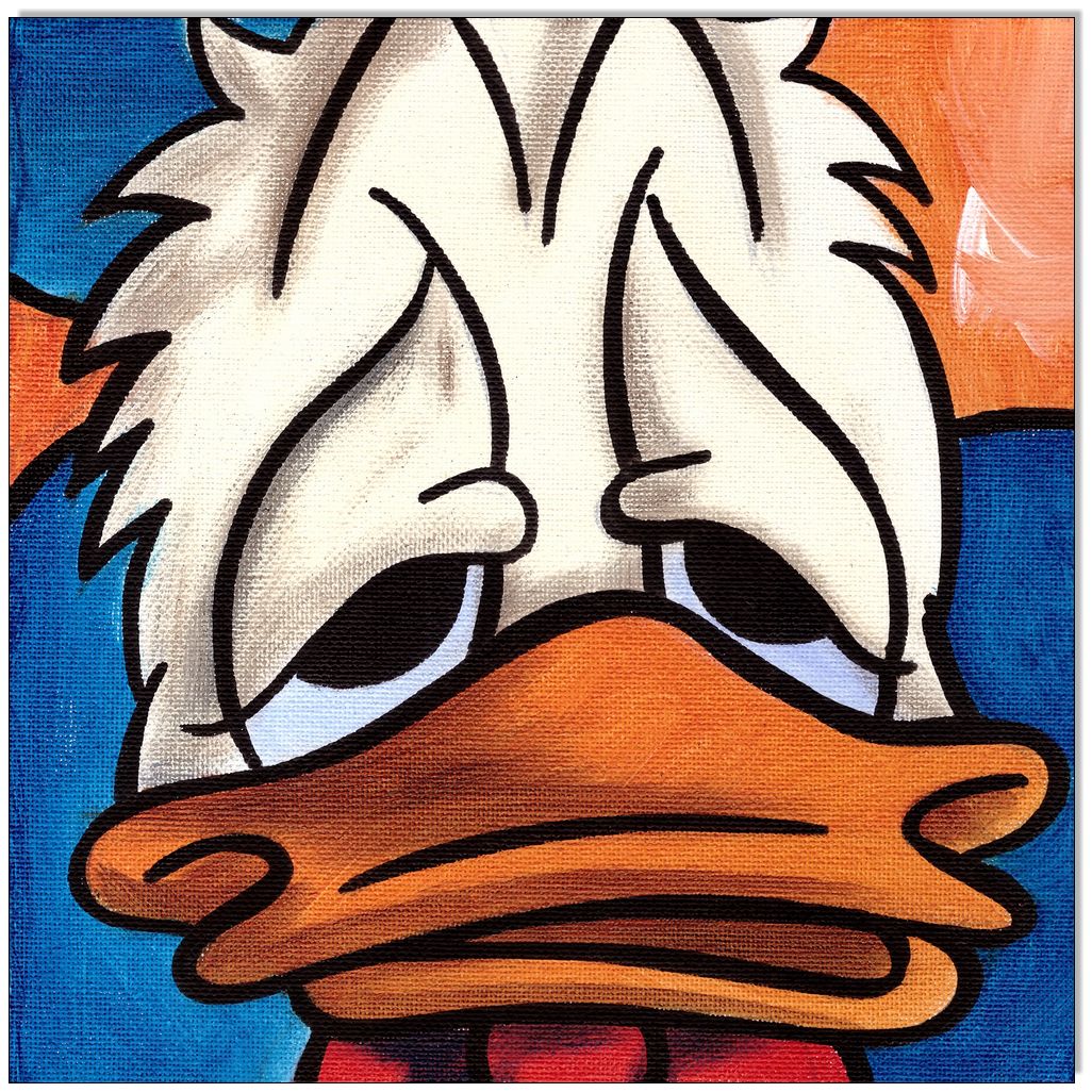 Donald Duck II - 4 Bilder 20 x 20 cm 3