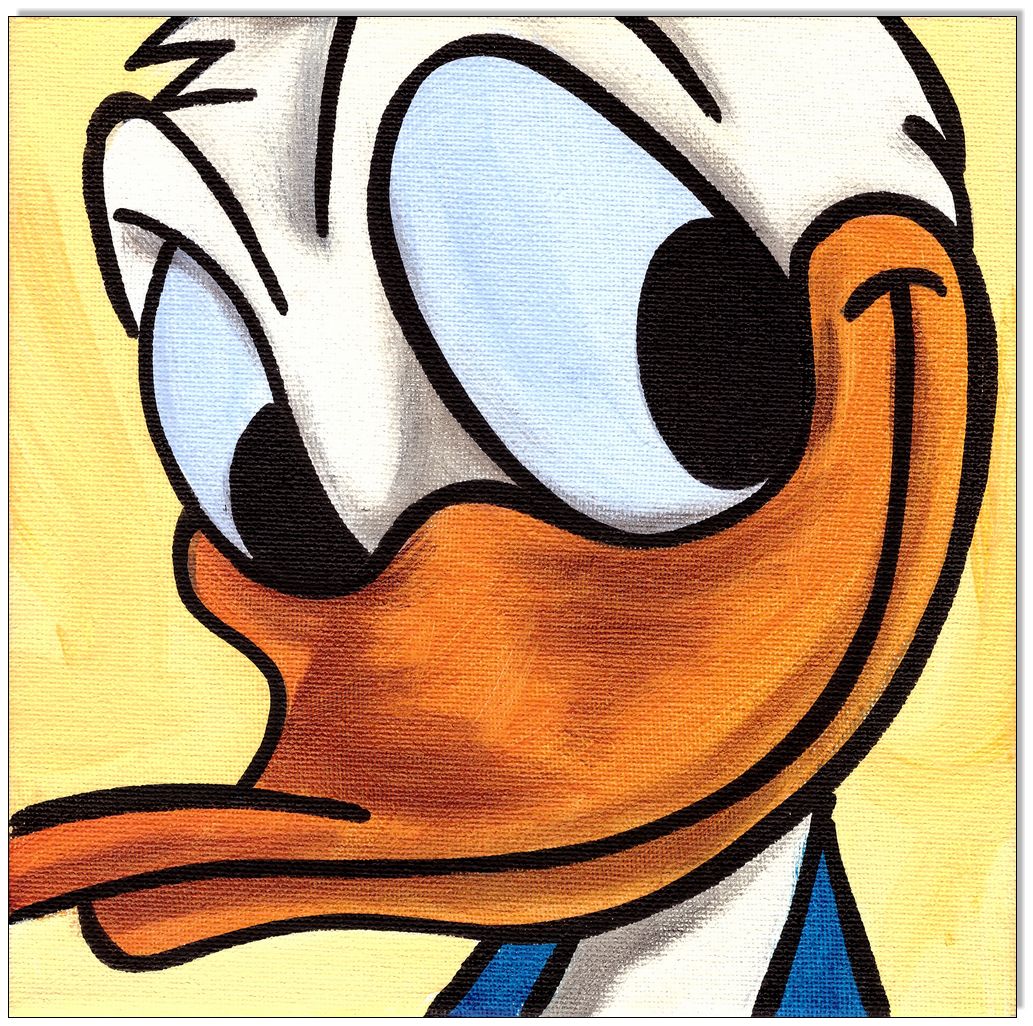 Donald Duck II - 4 Bilder á 20 x 20 cm 4