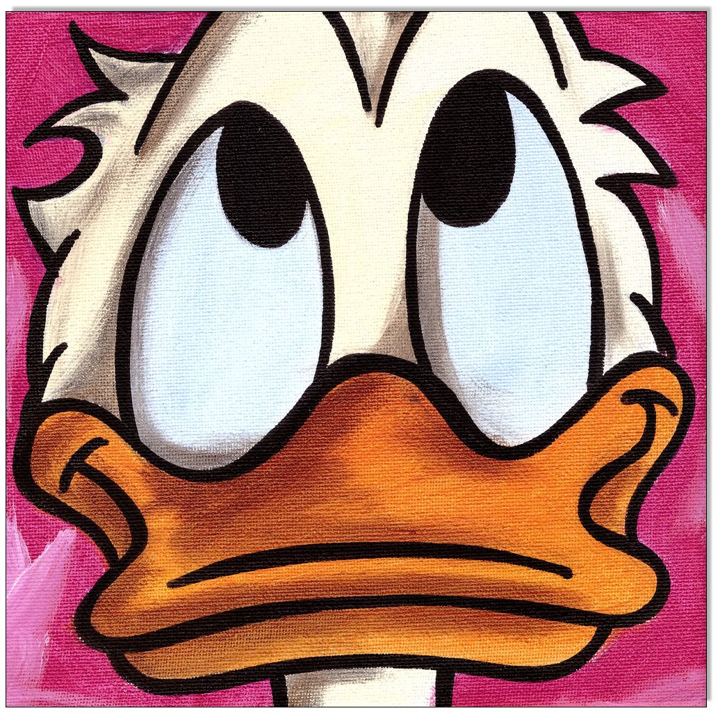 Donald Duck II - 4 Bilder 20 x 20 cm 5