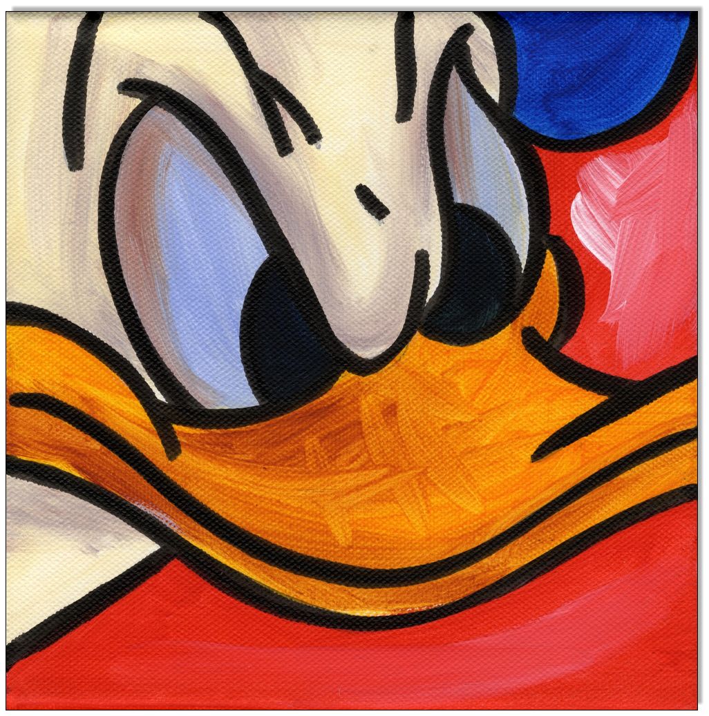 Donald Duck III - 4 Bilder á 20 x 20 cm 5