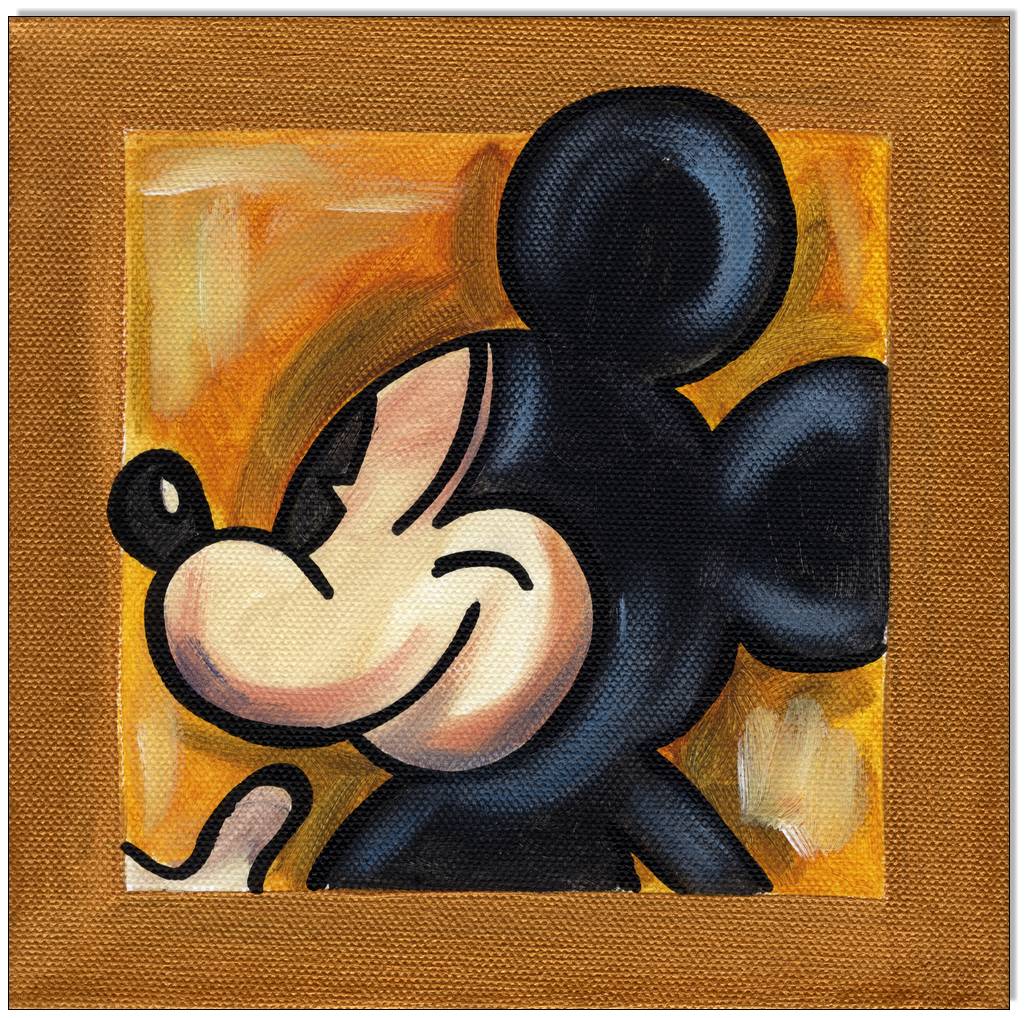 Mickey Mouse - 3 Bilder 20 x 20 cm 3