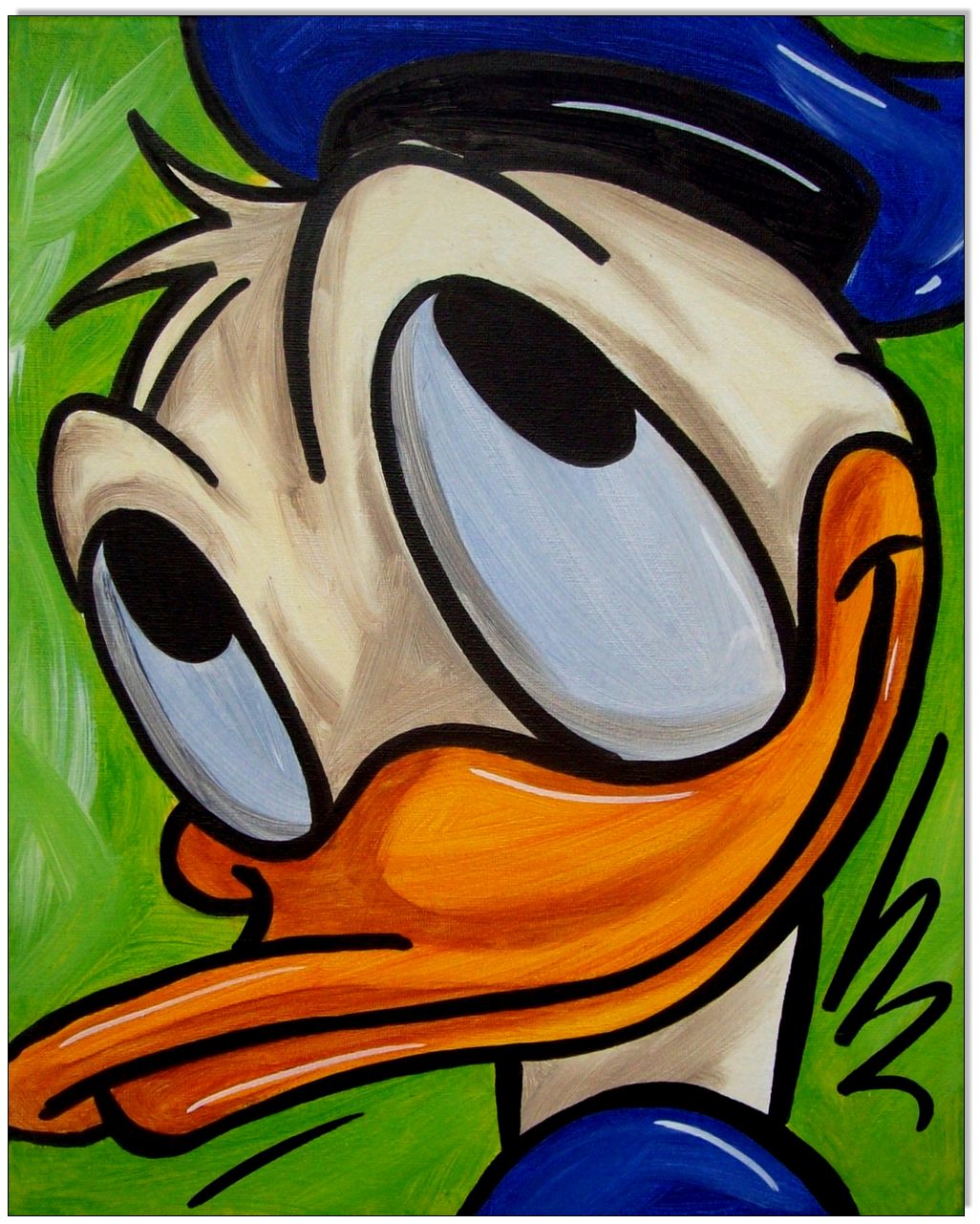 Donald Duck FACES II - 6 Bilder 24 x 30 cm 6