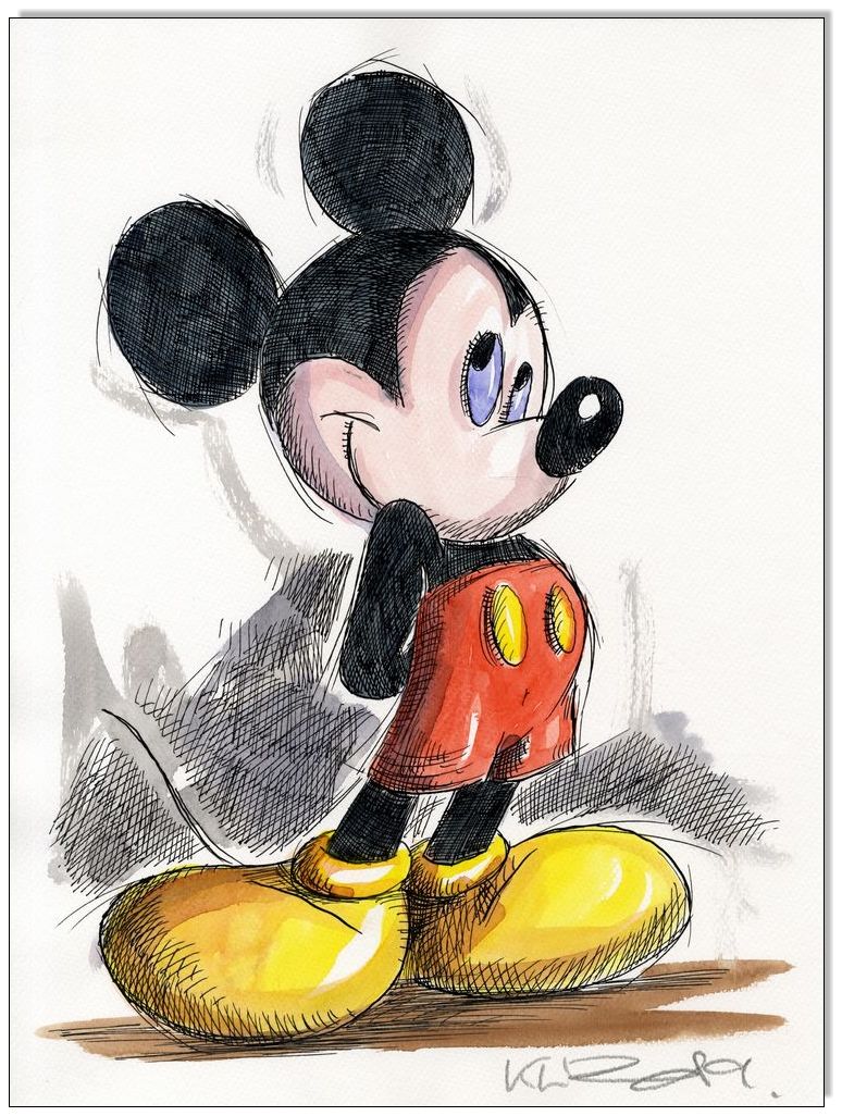 Mickey Mouse I - 24 x 32 cm