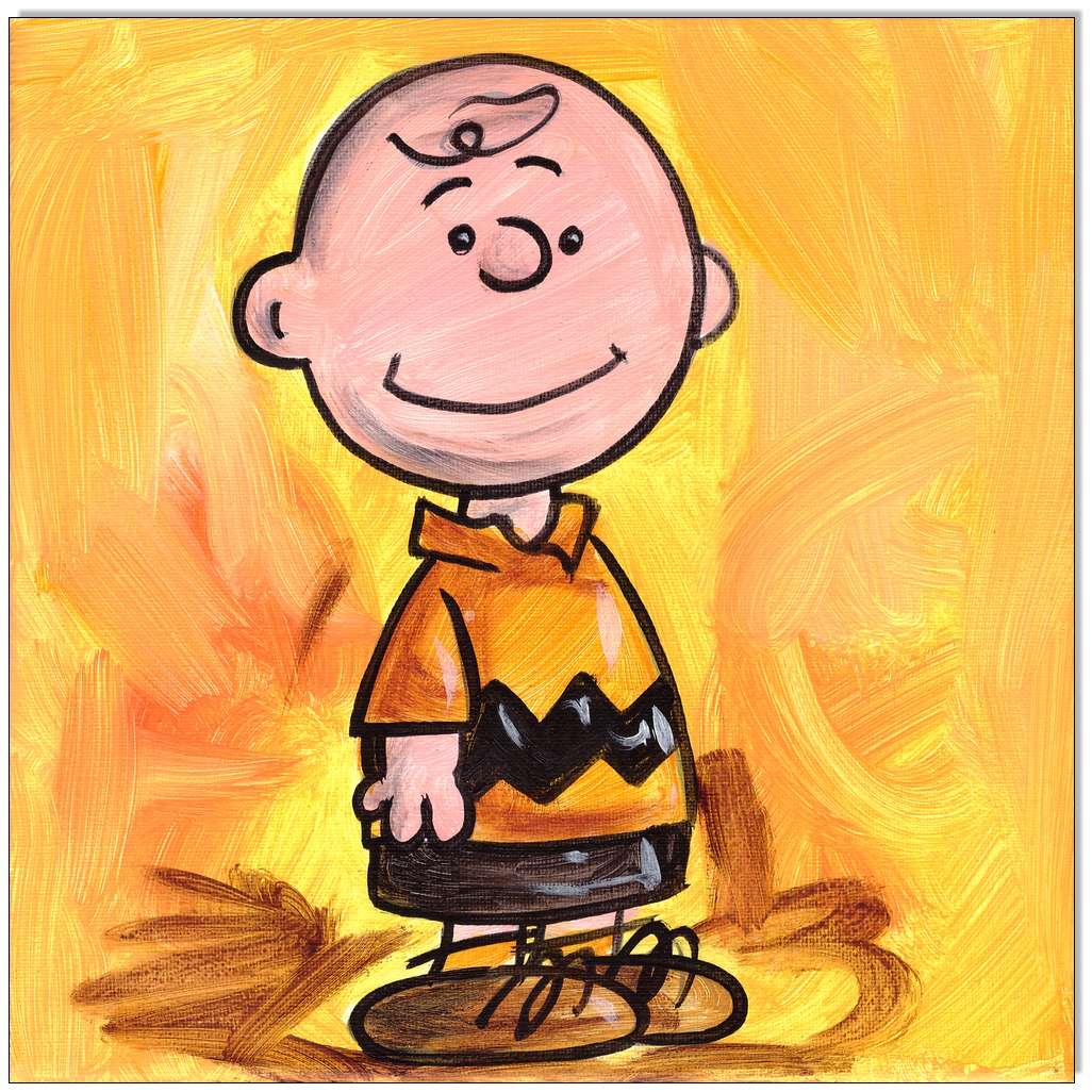 PEANUTS Charlie Brown - 20 x 20 cm