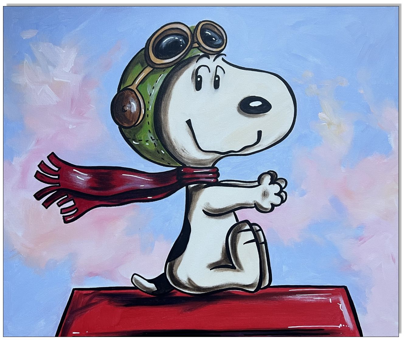 PEANUTS Snoopy vs Red Baron II - 40 x 50 cm
