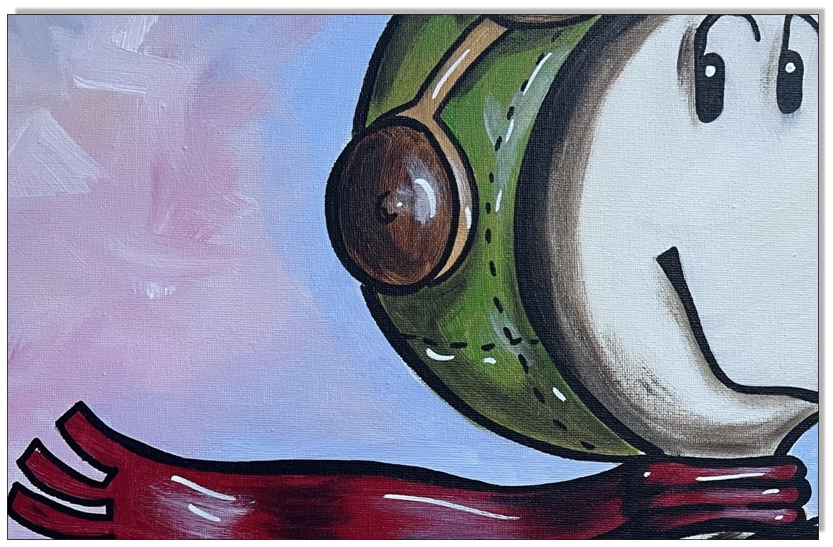PEANUTS Snoopy vs Red Baron II - 40 x 50 cm 3