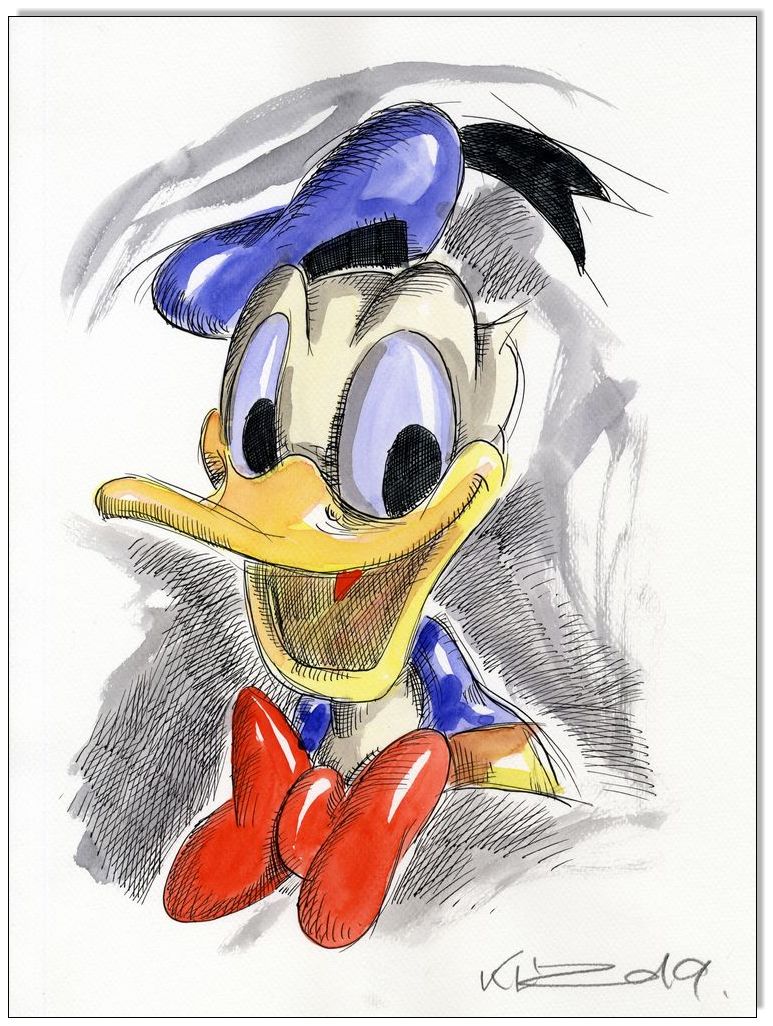 Donald Duck FACES V - 24 x 32 cm