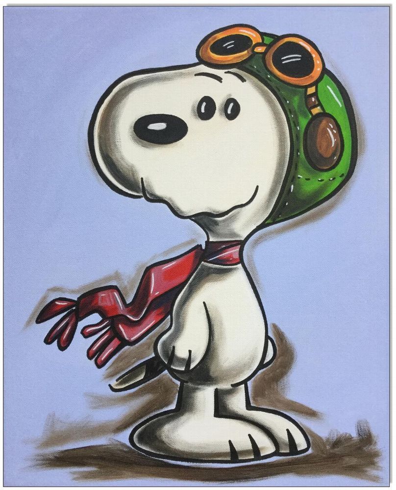 PEANUTS Snoopy vs. Red Baron V - 40 x 50 cm