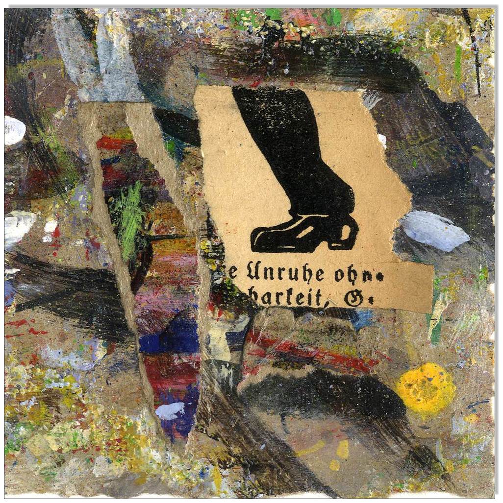 Collage No.6: Unruhe - 10 x 10 cm 2