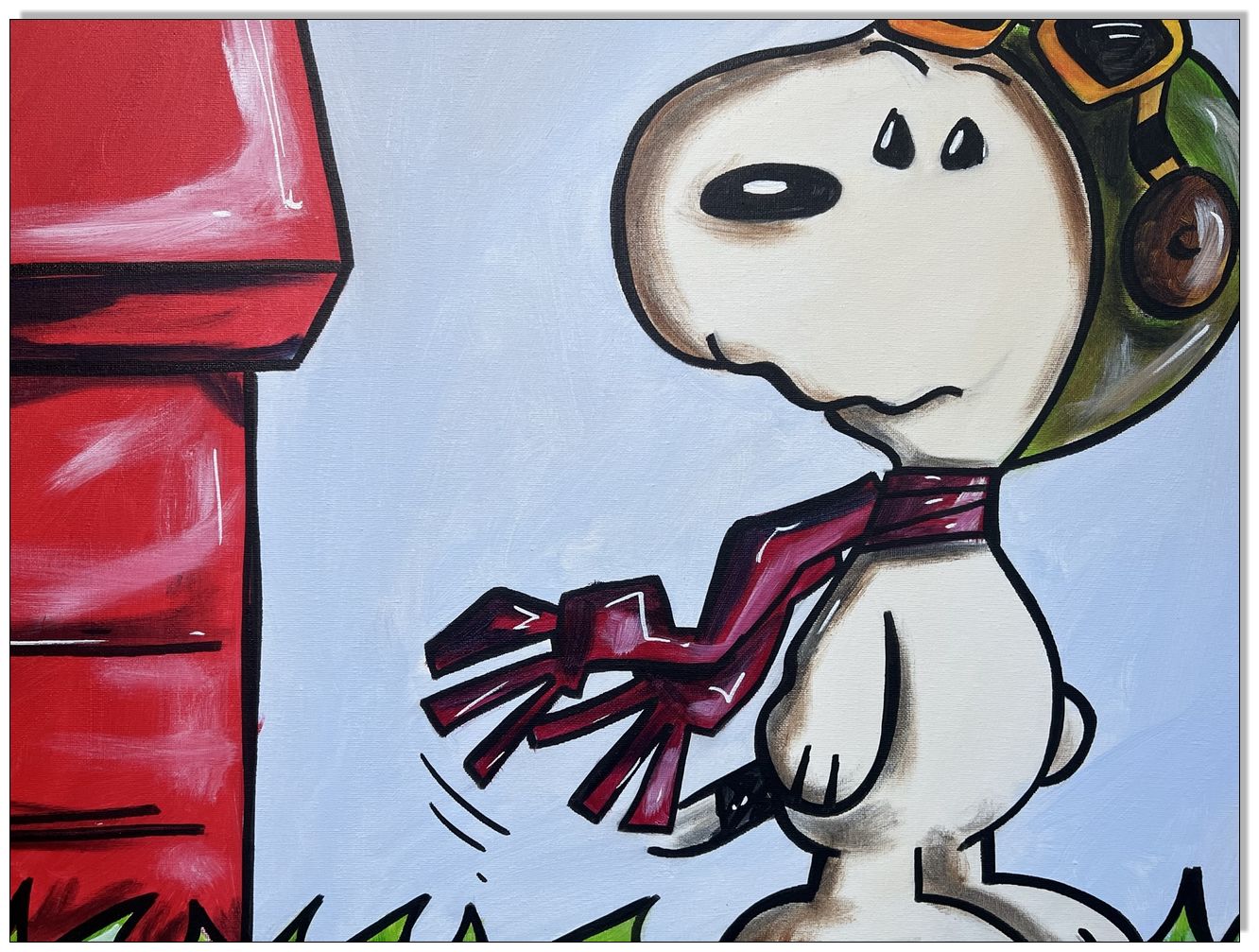 PEANUTS Snoopy vs Red Baron IV - 40 x 50 cm 2