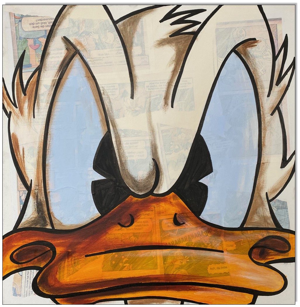 Donald Duck V - 60 x 60 cm 2