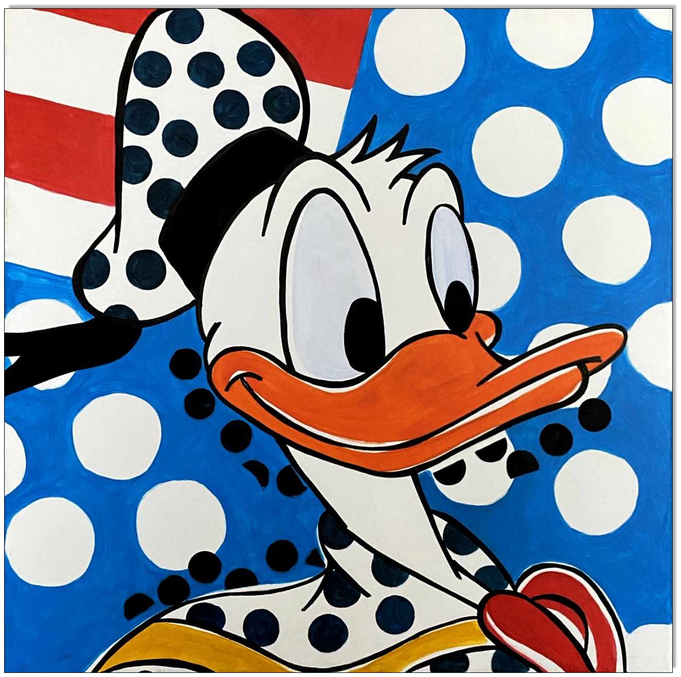 Doald Duck POP II - 40 x 40 cm
