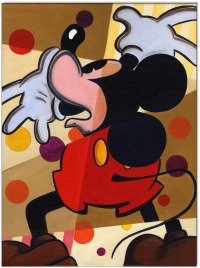 CUBISTIC Mickey Mouse II - 30 x 40 cm